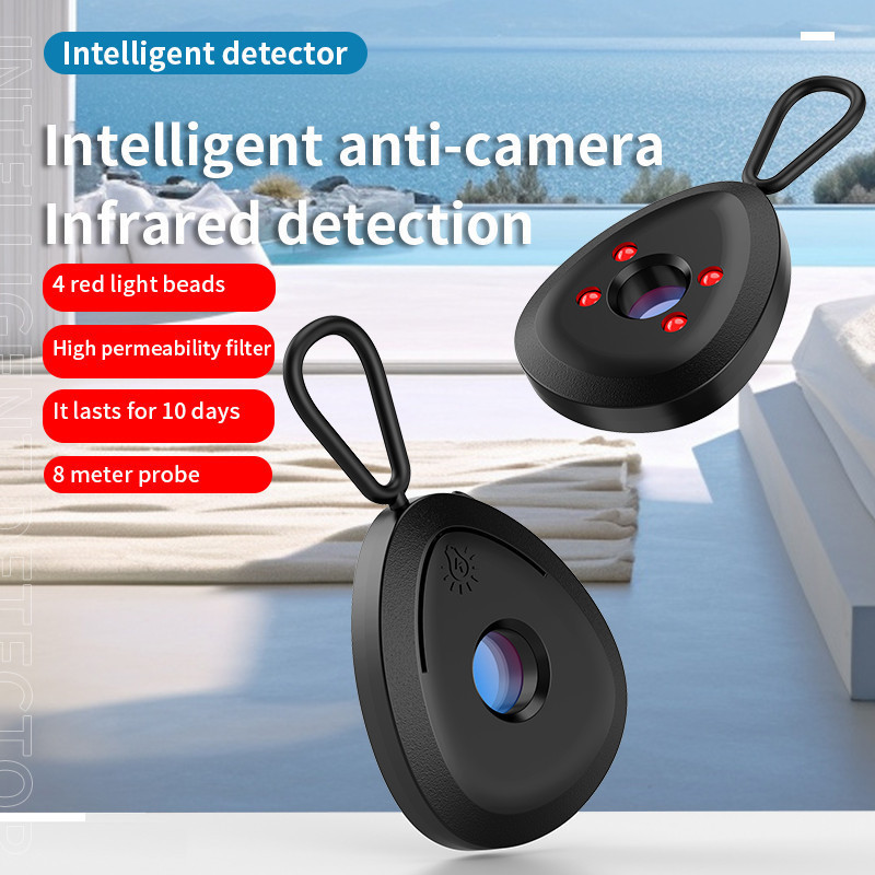 Detector De Câmera Para Proteção De Segurança Escondida Gadget De Detecção De Lente Pinhole Portátil Anti-Peeping em Oferta na Shopee