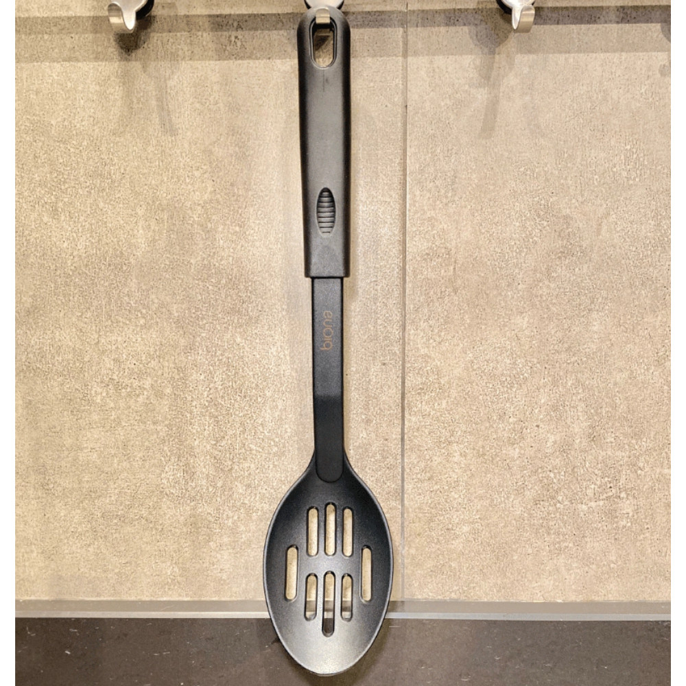 Colher De Nylon Vazada 31Cm Black Biona — imagem 2 de 2