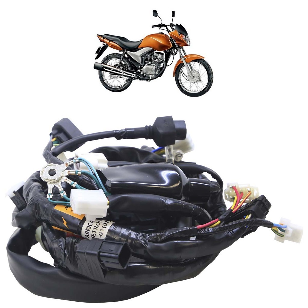 Chicote Fiação Principal CG 150 Titan EX Mix 2010 em Oferta na Shopee