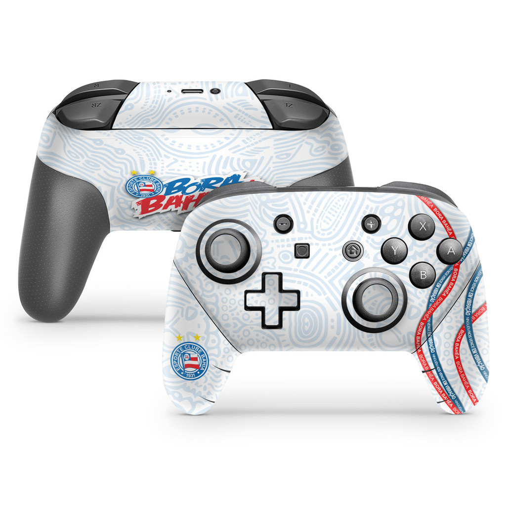Skin Nintendo Switch Pro Controle Adesivo - Bahia A