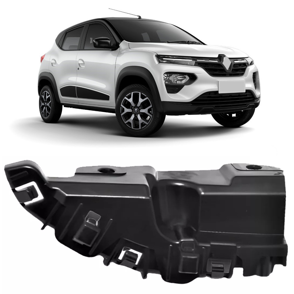 Suporte Guia Parachoque Dianteiro Kwid 2022 2023 2024 Lado Direito