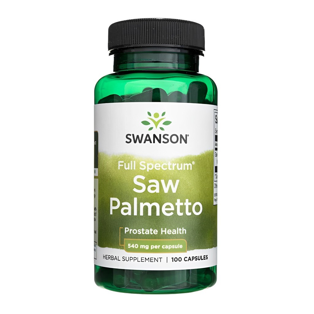 Swanson Saw Palmetto 540mg 100 Cápsulas Importado em Oferta na Shopee