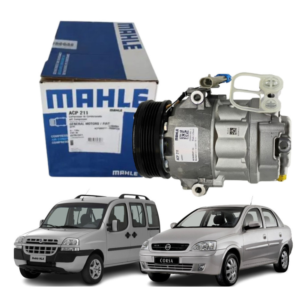 Compressor Ar Condicionado Palio Siena 2003 A 2010 Mahle