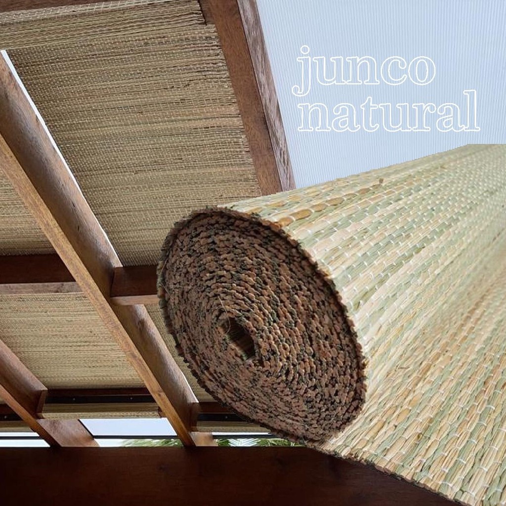 35mt x 90cm Esteira De Junco Forro Pergolado Junco Natural PROMOÇÃO