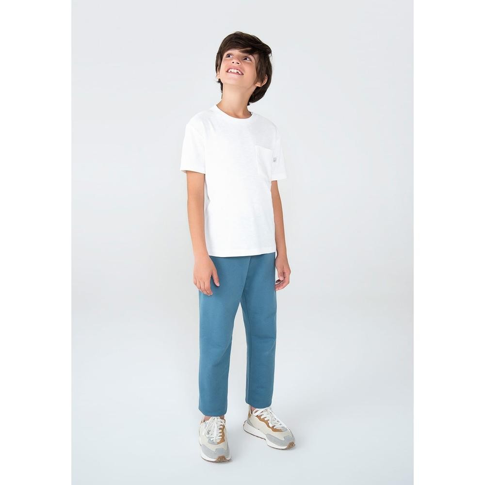 Calça Básica Infantil Menino Em Moletom Hering Kids em Oferta na Shopee