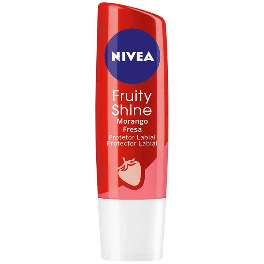 Protetor Labial Nivea Morango 4,8g em Oferta na Shopee