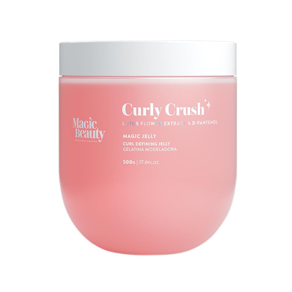 Magic Beauty Curly Crush Magic Jelly Gelatina Modeladora 500g - Beauty