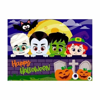 Painel de TNT Halloween Cute Decoração Dia das Bruxas Grande em Oferta na Shopee