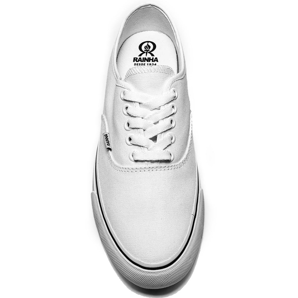 Tênis Rainha Mont Car V - Branco e Preto