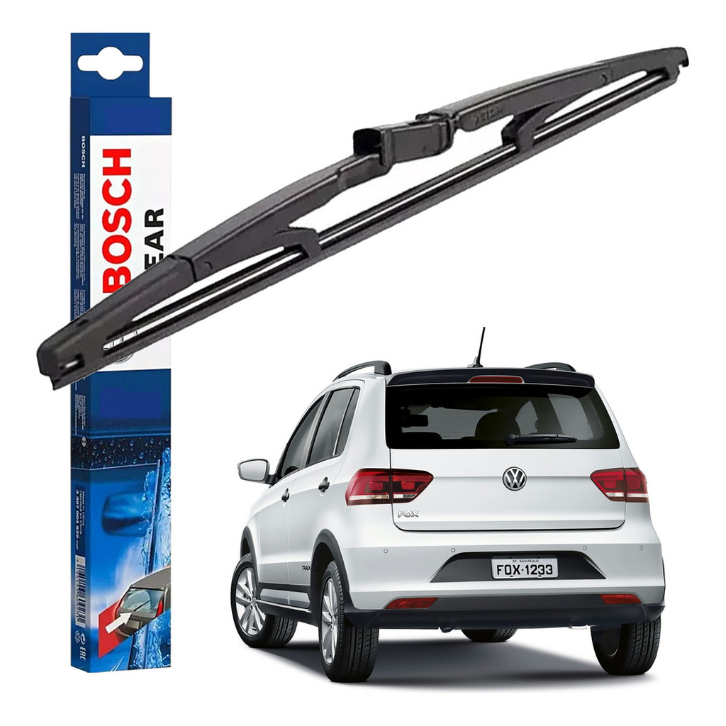 Palheta Limpador Traseira Bosch Original Vw Fox 2015 A 2020