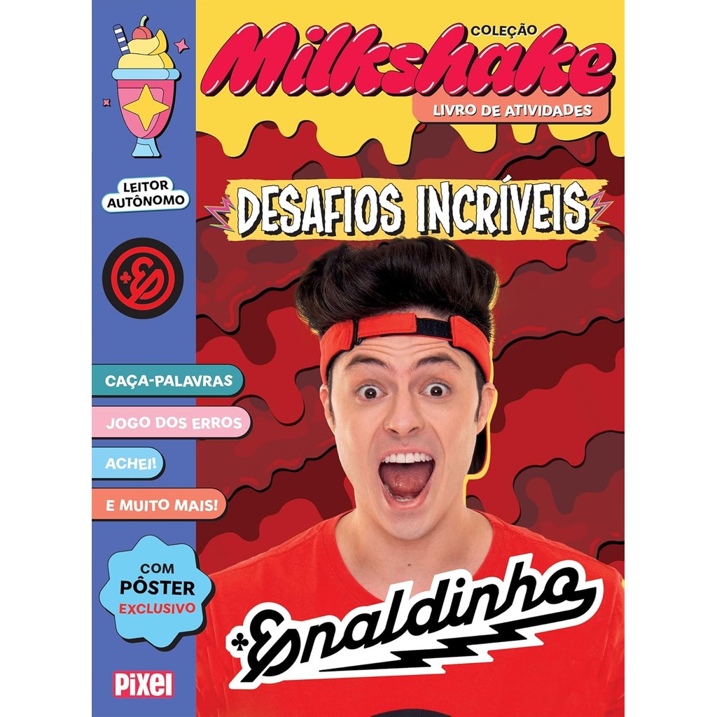 Coleção Milkshake | Enaldinho: Desafios incríveis em Oferta na Shopee