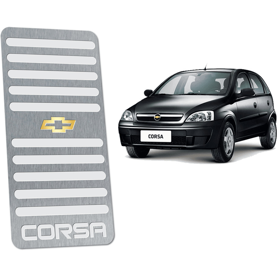 Descanso de Pé Corsa 02/12 - Aço Inox em Oferta na Shopee