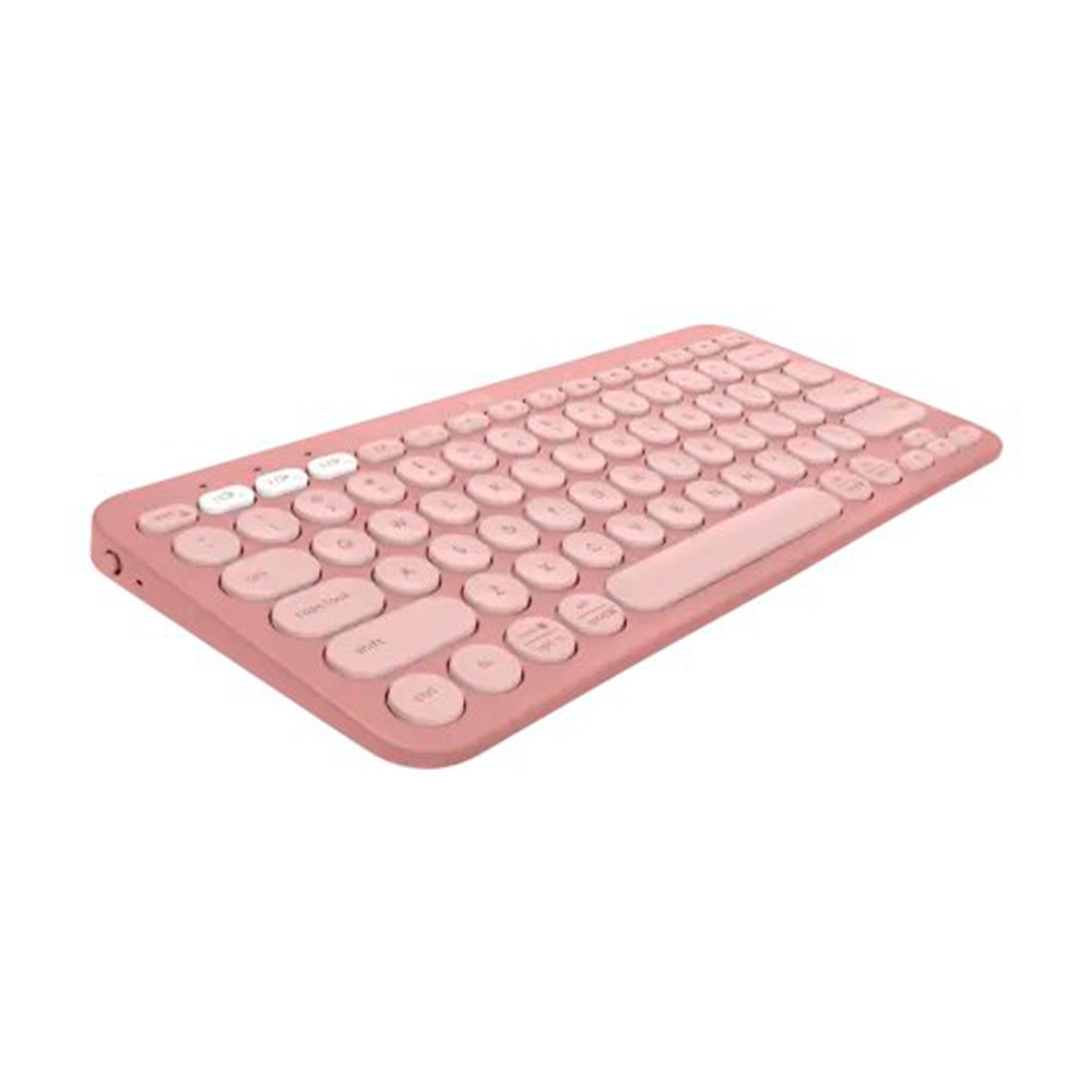 Teclado Sem Fio Logitech Pebble Keys 2 K380s Bluetooth Rosa US -  920-011791 - Computers & Accessories