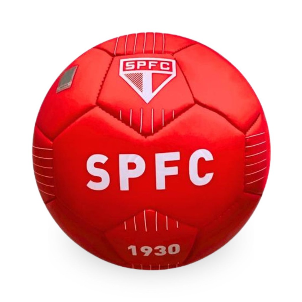Bola De Futebol Time São Paulo N5 Tricolor Campo Quadra Oficial Licenciada Treino