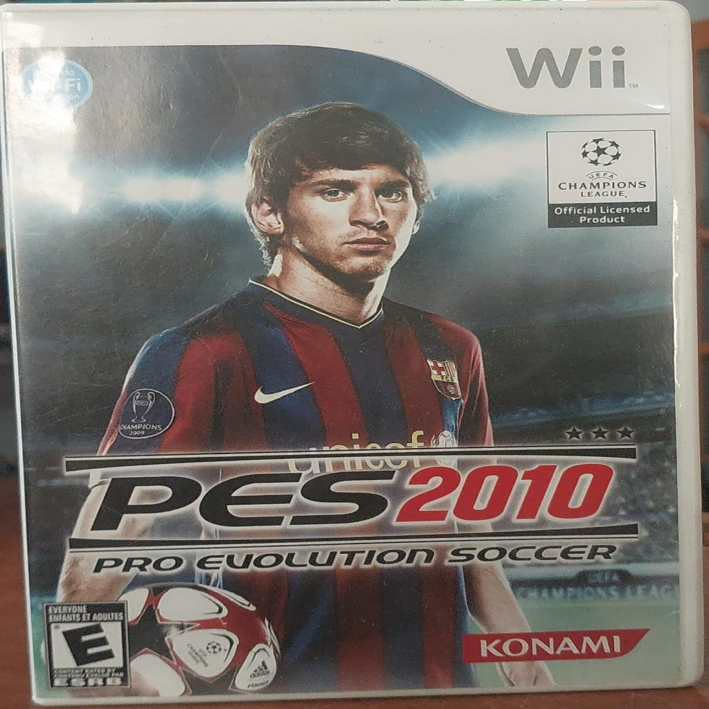 JOGO PES 2010 Pro Evolution Soccer - Wii - ORIGINAL USADO
