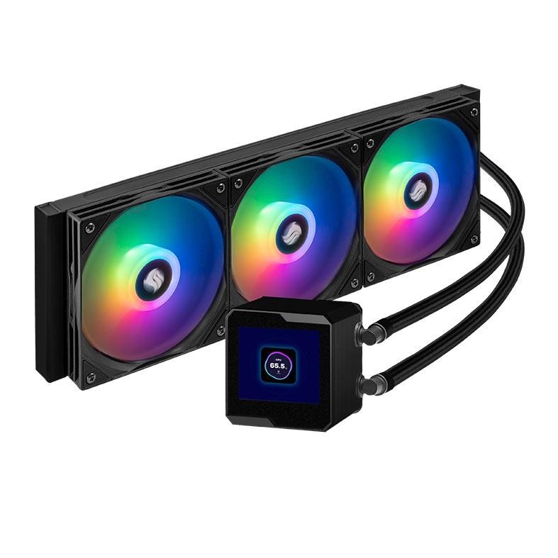 Water Cooler Pichau Aqua 360X P1 Black Edition, 360mm, PG-AQ360X-BLK01 em Oferta na Shopee