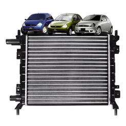 Radiador Ford Ka 2000 2001 2002 2003 2004 2005 2006 Com Ar