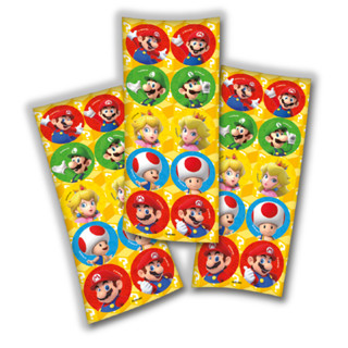 30~150 ADESIVO SUPER MARIO BROS  REDONDO FESTCOLOR em Oferta na Shopee