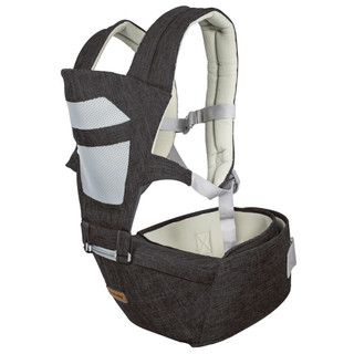 Canguru Para Bebê Seat Air Kababy Preto em Oferta na Shopee
