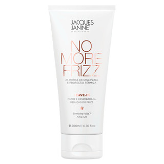 Creme Leave-in Jacques Janine No More Frizz Nutre e Desembaraça Proteção Térmica 200ml em Oferta na Shopee