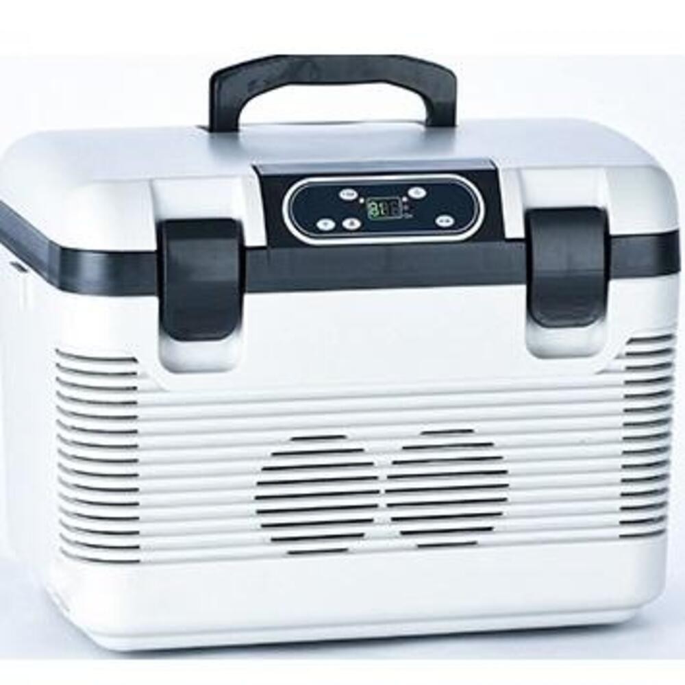 GELADEIRA 19 LITROS REFRIGERADOR PORTATIL 19L AQUECE RESFRIA FRIGOBAR CASA CARRO BARCO 12V E 220V