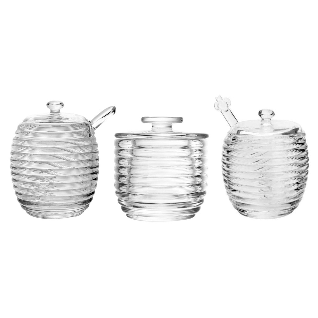 Conjunto de 3 Peças com Meleira Colmeia - Lyor