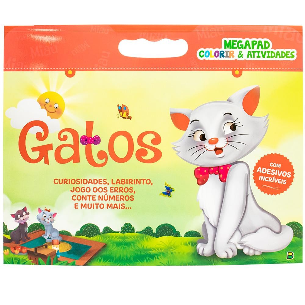 Megapad - Colorir&Amp;Atividades:Gatos