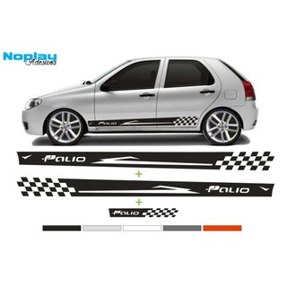 Faixa Lateral Adesivo Fiat Palio Fire EL ED EDX Sport EX ELX City Stile Economy Way 2 4 portas