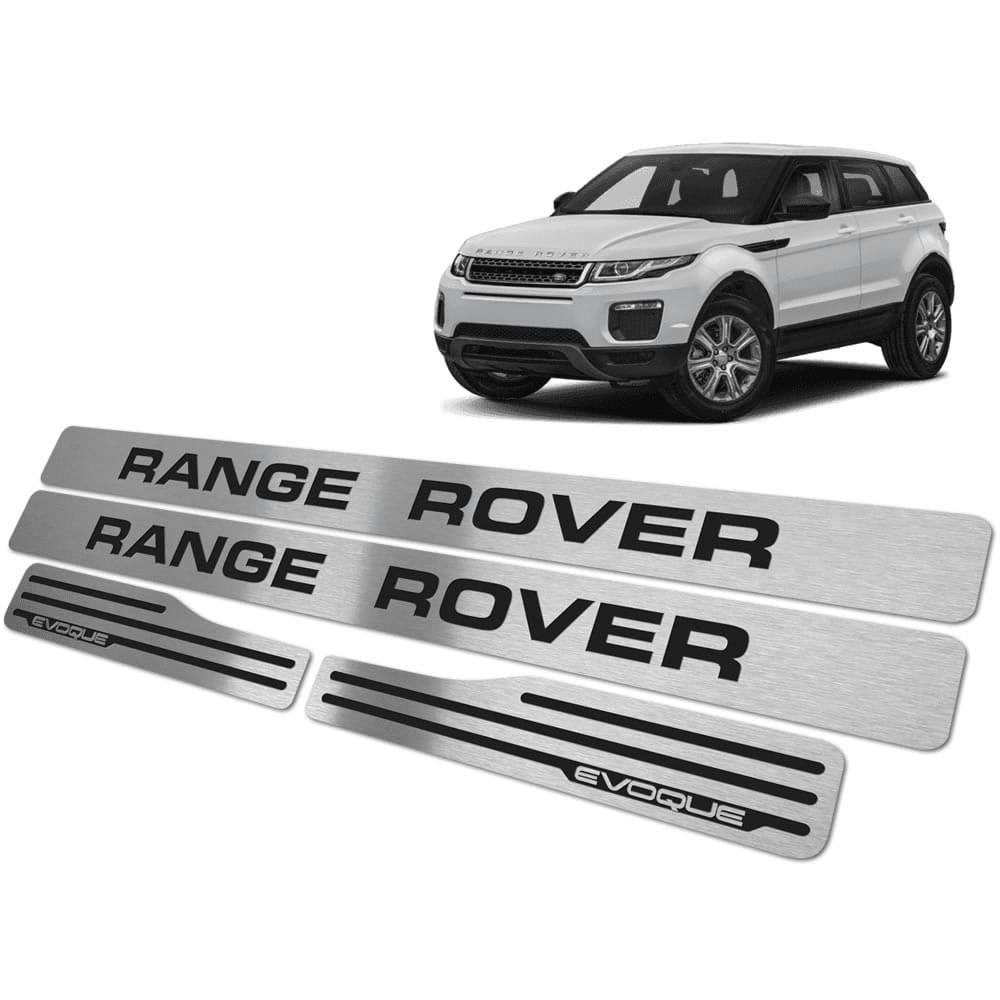 Soleira Range Rover Evoque 2012 até 2017 Baixo Relevo