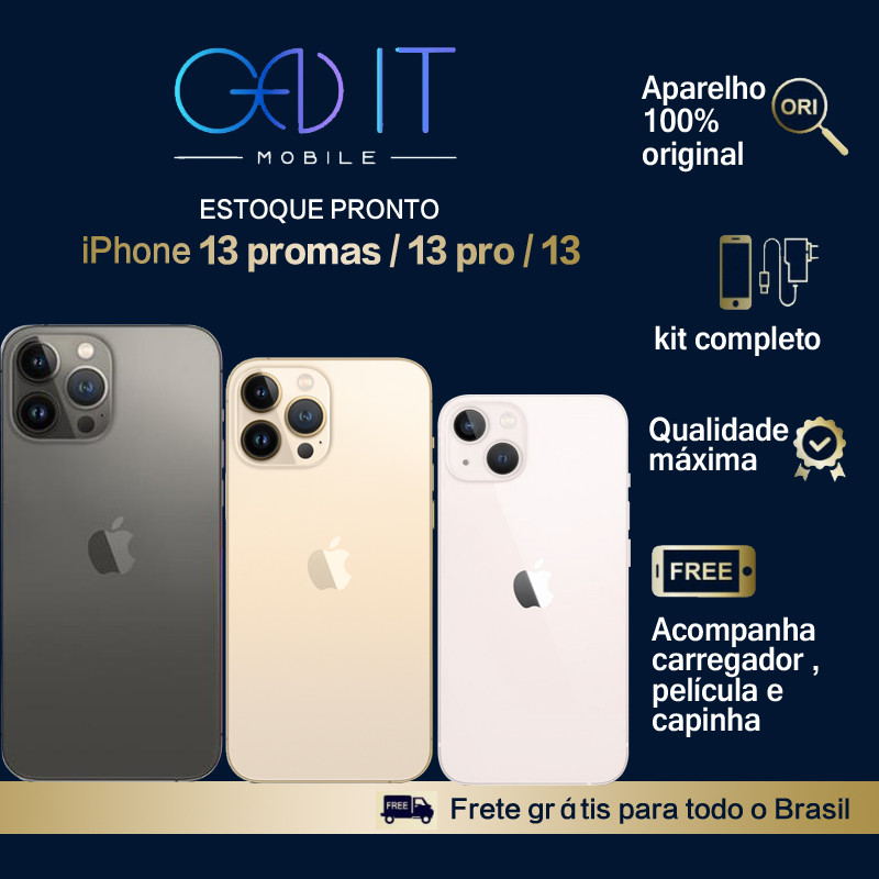 Celular IPhone 13 / 13 Pro/ 13 Pro Max 128gb 100% Original Com Garantia