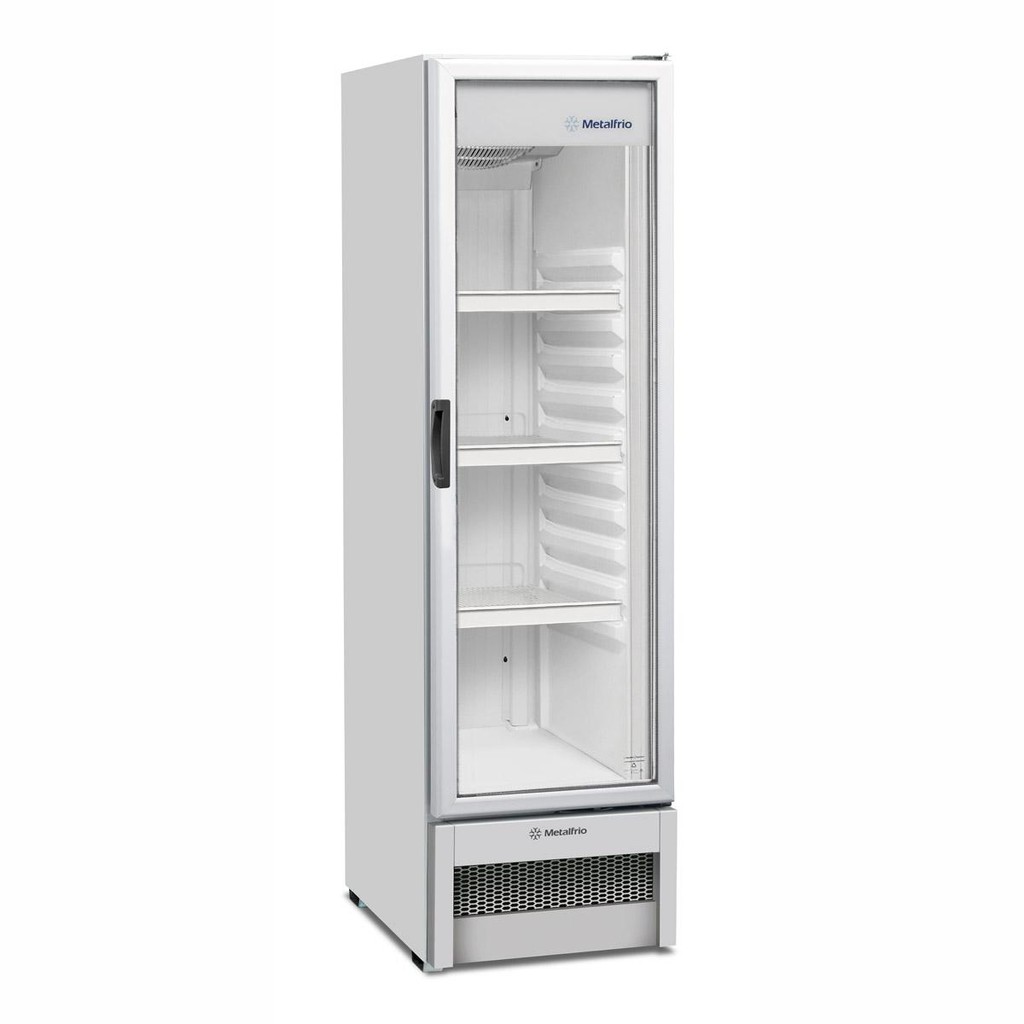 Visa Cooler Refrigerador Multiuso Expositor Vertical 303/326L VB28RB Metalfrio