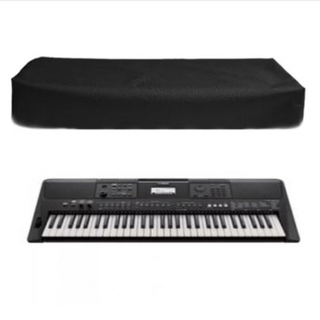 Capa para teclado musical Yamaha PSR 283 preta L 96 A 9 P 36