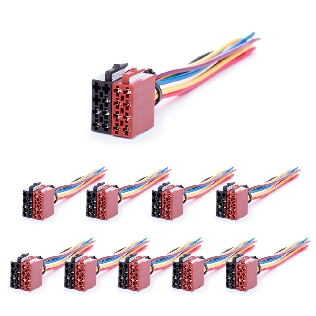 Kit 10 Chicote Universal De Som 16 Vias (2022) Tarponn