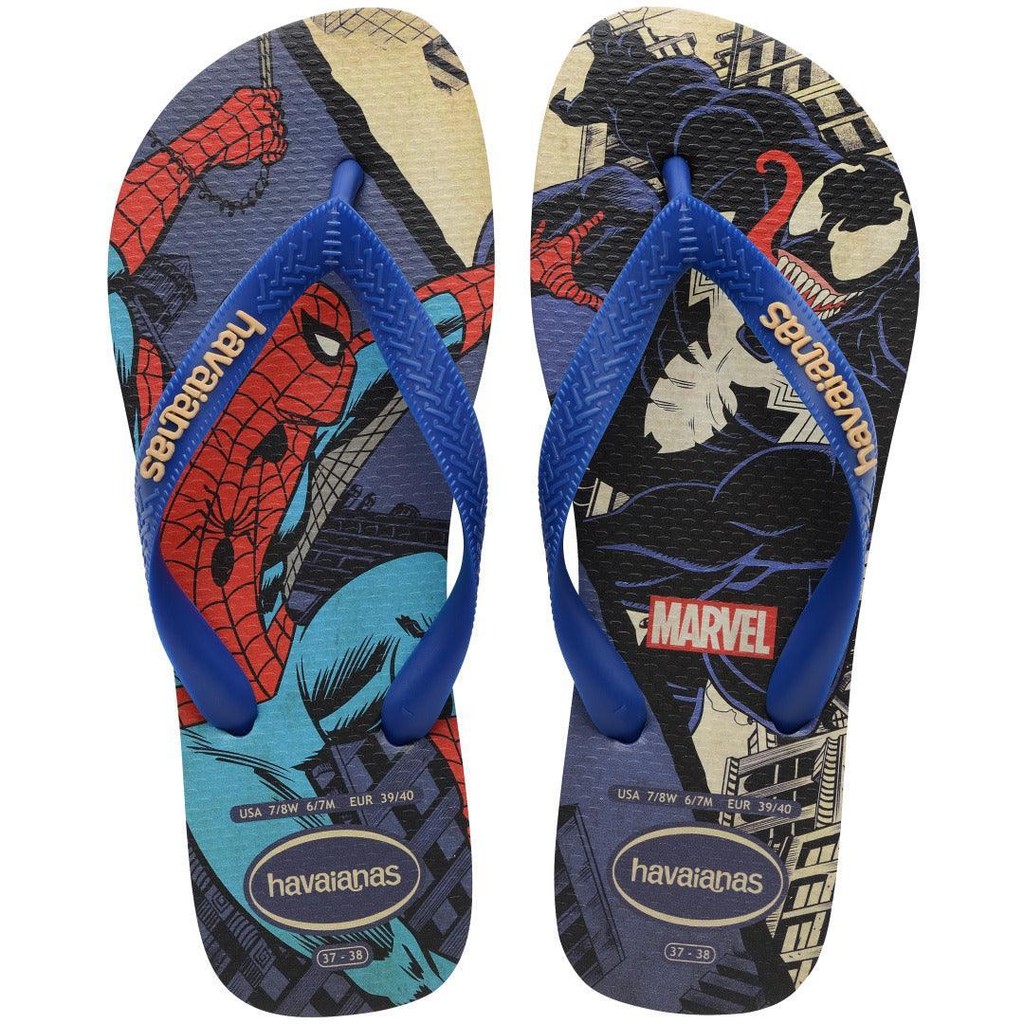 Chinelo Havaianas Top Marvel Classics Azul Naval - Women Shoes