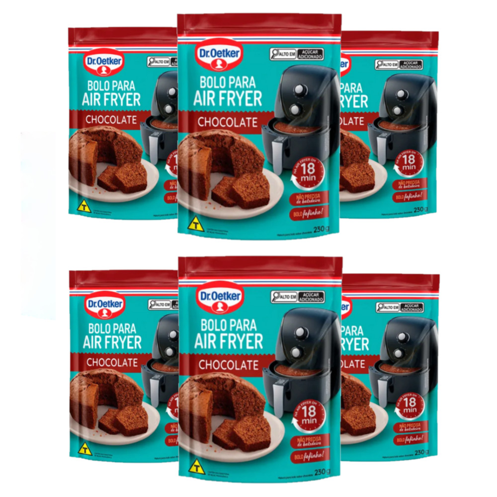 Kit de Bolo para Air Fryer Chocolate