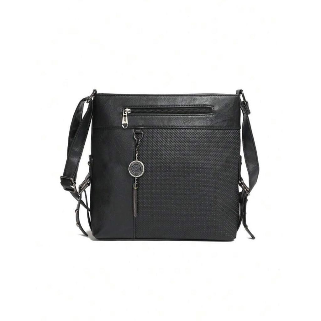 Bolsa Feminina transversal em Couro PU para passeio trabalho W-02