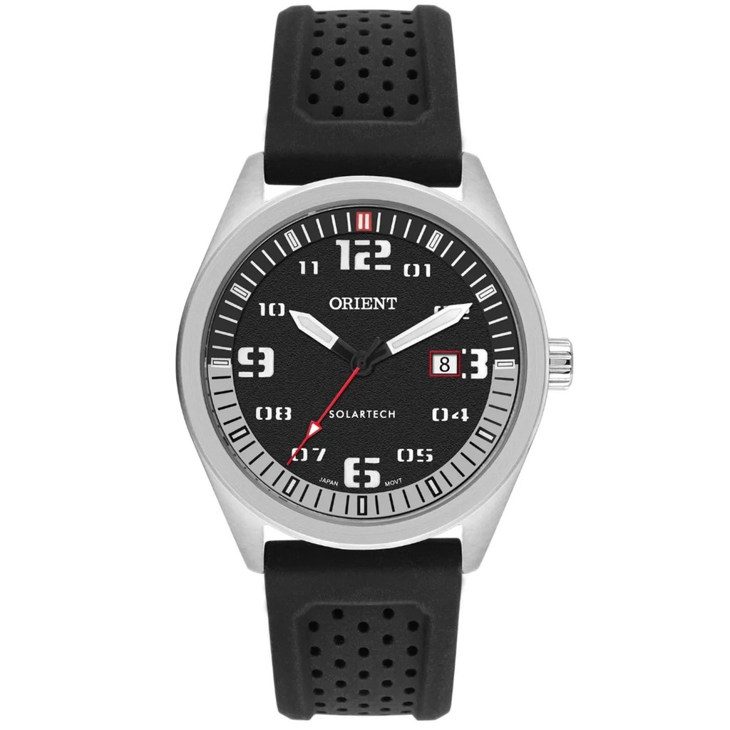 Relógio Orient Solartech Masculino MBSP1040 P2PX Prata
