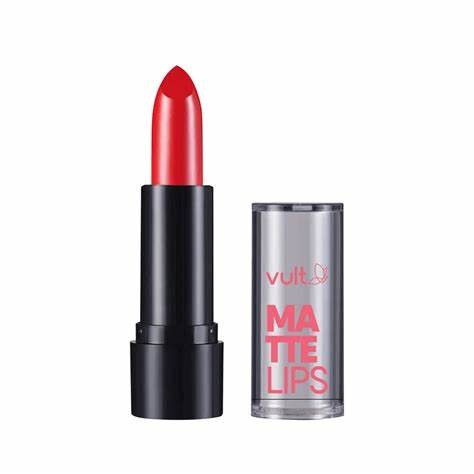 Batom Matte Lips Vult - Vermelho Real