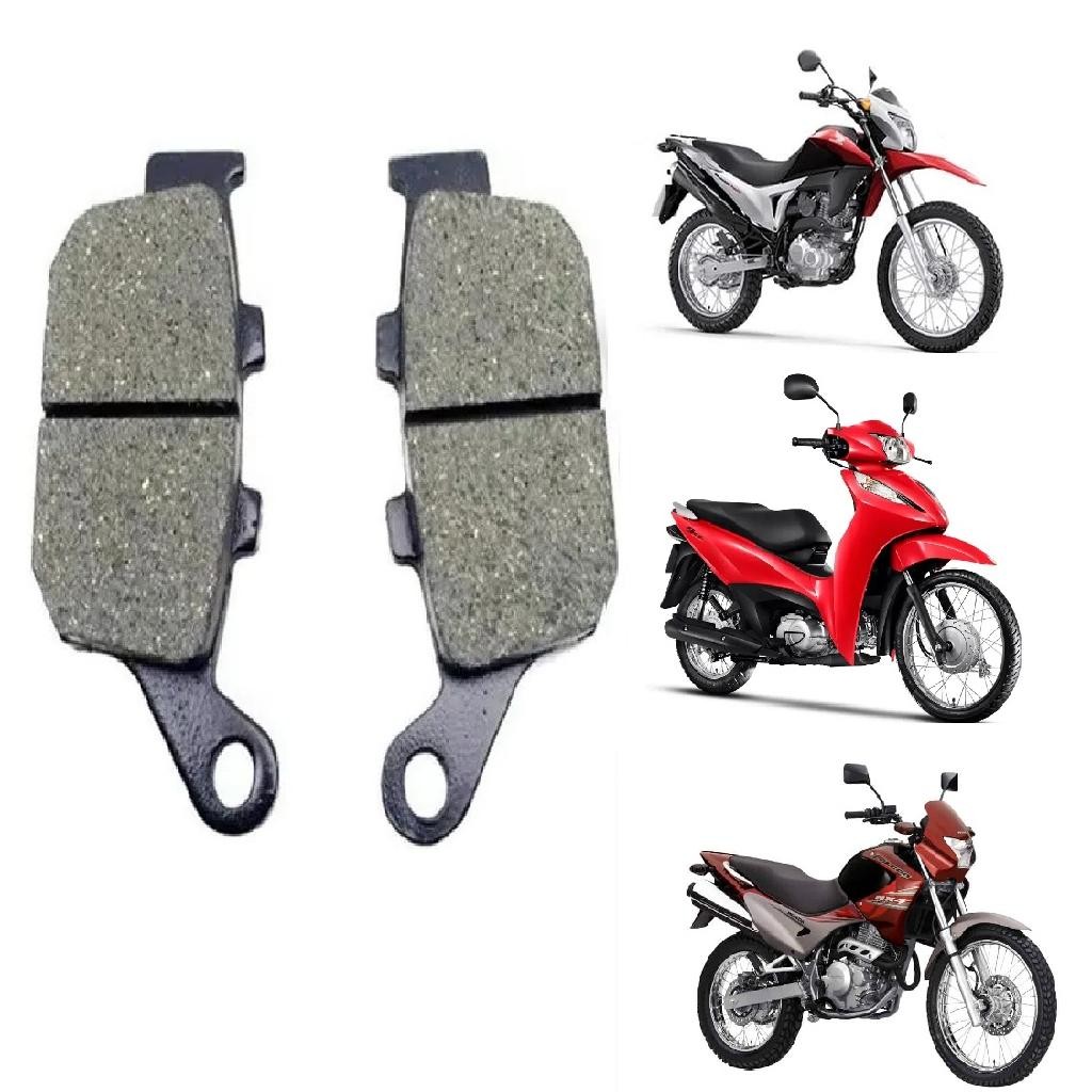 PASTILHA DE FREIO DIANTEIRA BROS 150 BIZ 125 XRE 300 SEM ABS TORNADO FALCON SPEC
