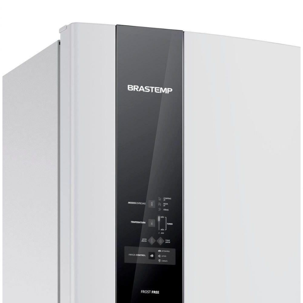 Geladeira Brastemp 400 Litros Frost Free Duplex Branca Com Freezer Control BRM54JBANA - 127V — imagem 2 de 2