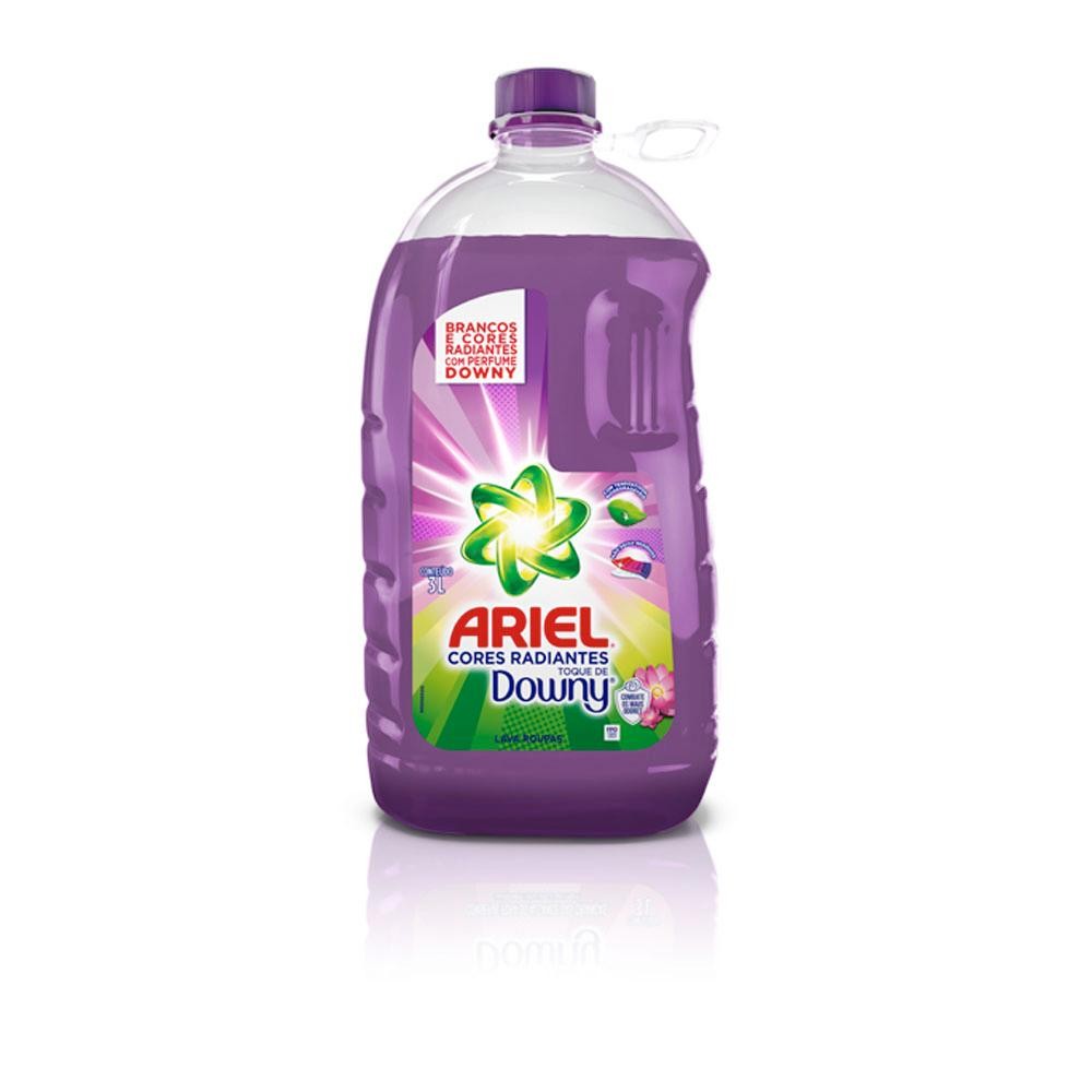 Sabão Líquido Ariel Radiantes Toque de Downy 3L em Oferta na Shopee
