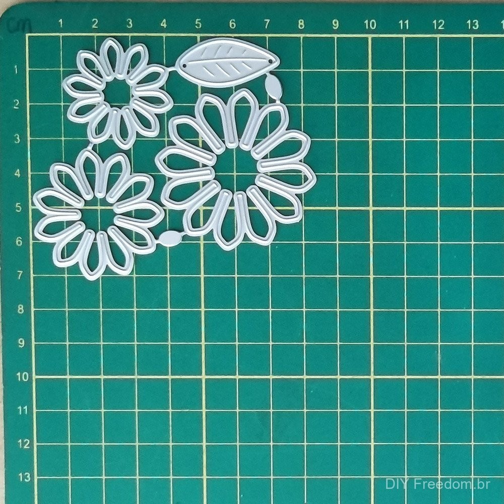 Matrizes de Corte de Metal em Aço Carbono para Pétalas de Flores Arte em Papel DIY Estampagem Gravação Stencils Álbum de — imagem 2 de 2