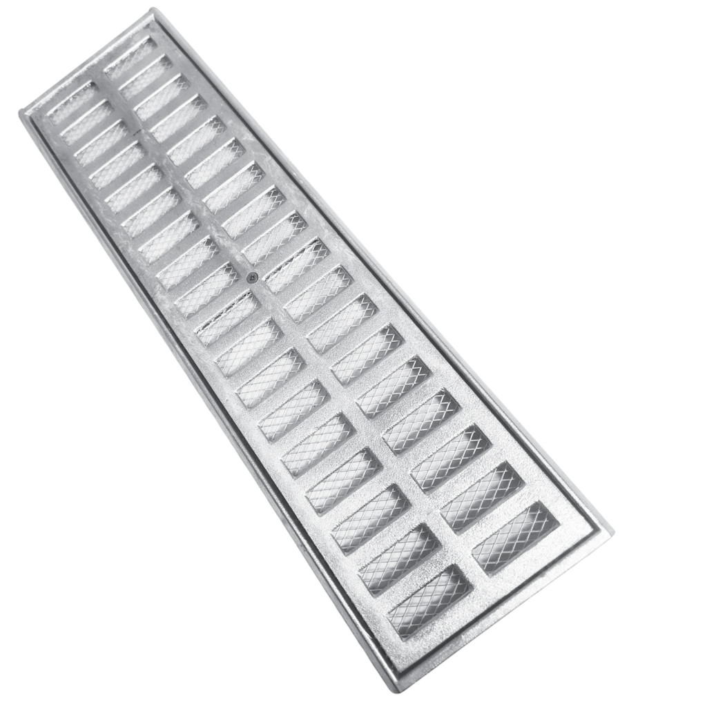 Ralo Linear 50cm x 15cm Parafuso com Caixilho e Tela