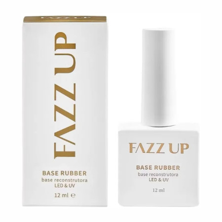 Base Rubber Clear 12ml - Fazzup em Oferta na Shopee