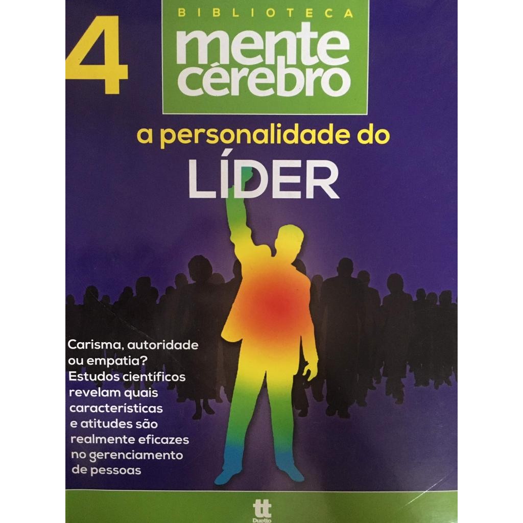 Livro: Biblioteca Mente Cérebro 4: A personalidade do Líder (Novo, Lacrado)