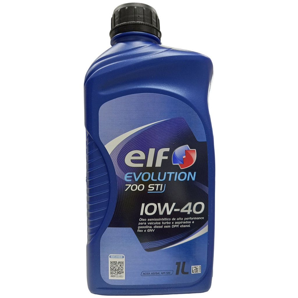 Óleo Lubrificante do Motor ELF Evolution 700 STI 10W40 SN Semissintético 1L em Oferta na Shopee