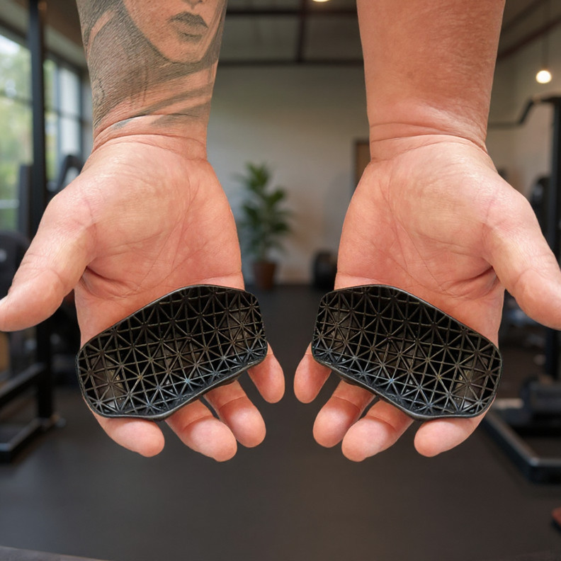 Hand Guard Palmar Academia C/ Passador Entre Os Dedos Confortável Envio Já