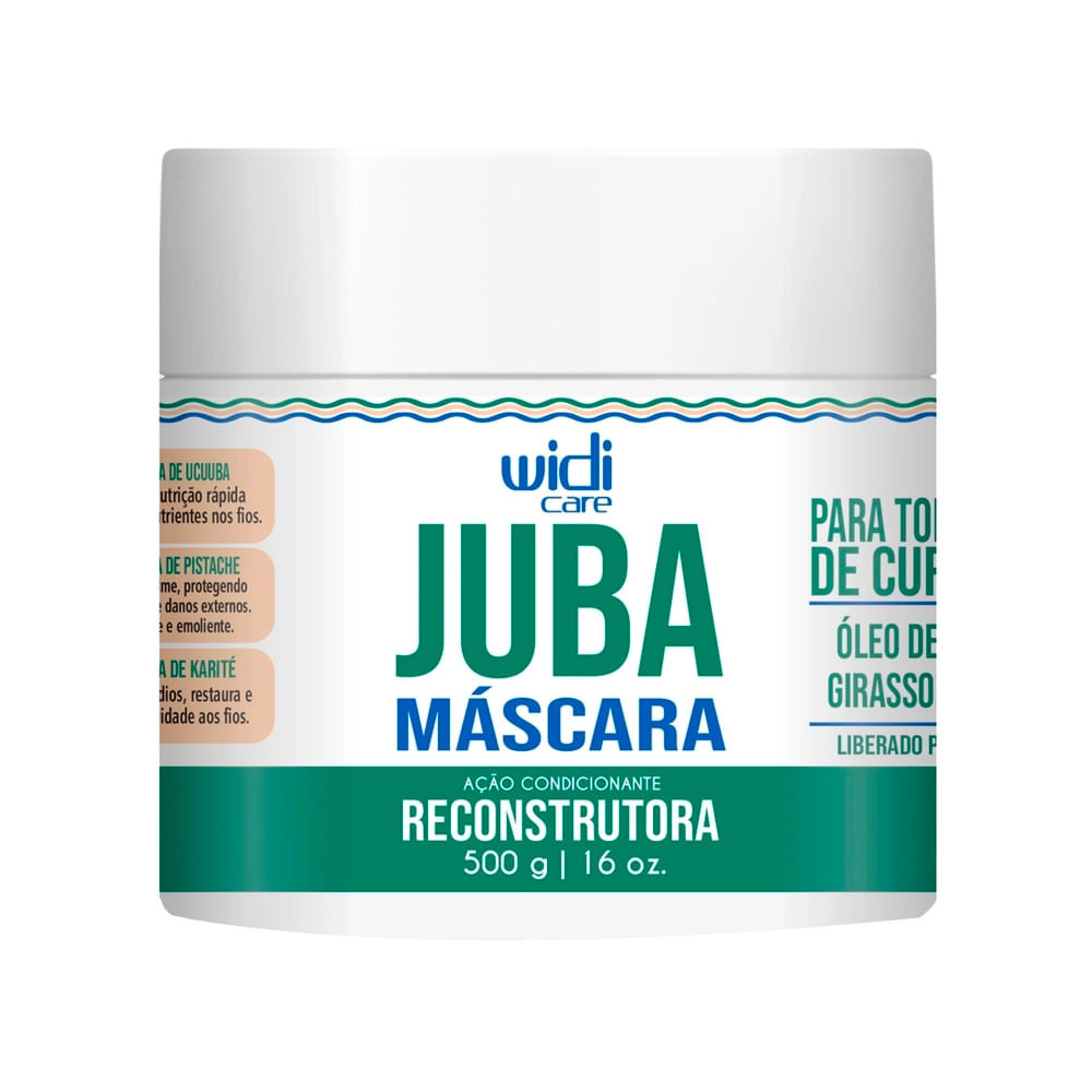 Máscara Widi Care Juba Reconstrutora 500g - Beauty