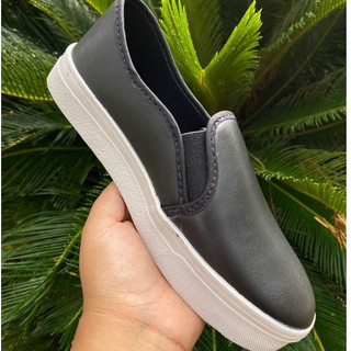 Tênis Feminino Iate Slip On Casual Confortável Pingente