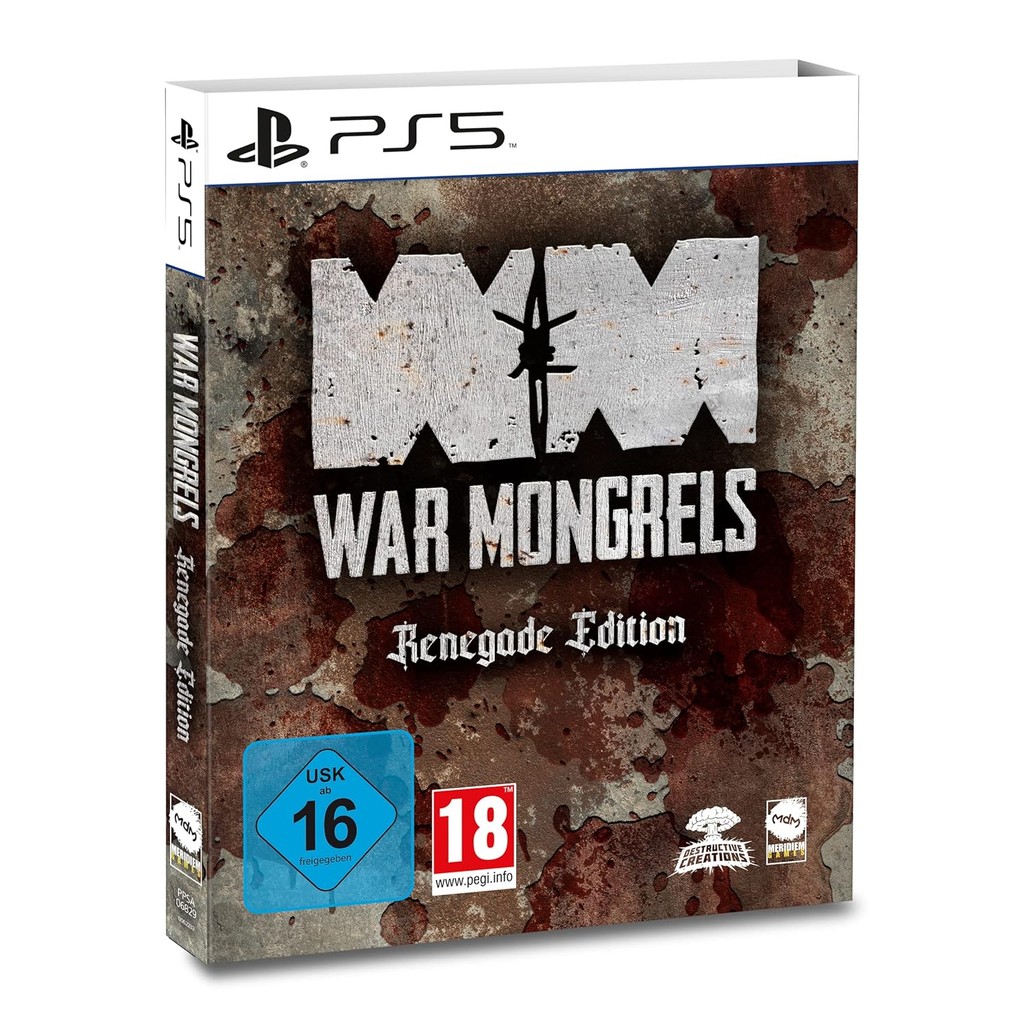 War Mongrels Renegade Edition PS5 Mídia Física